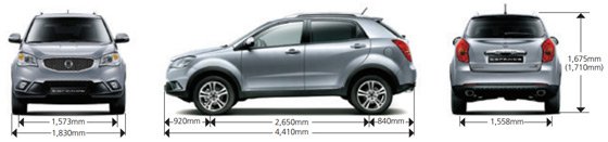 A tömegbe szürkült: SsangYong Korando 1